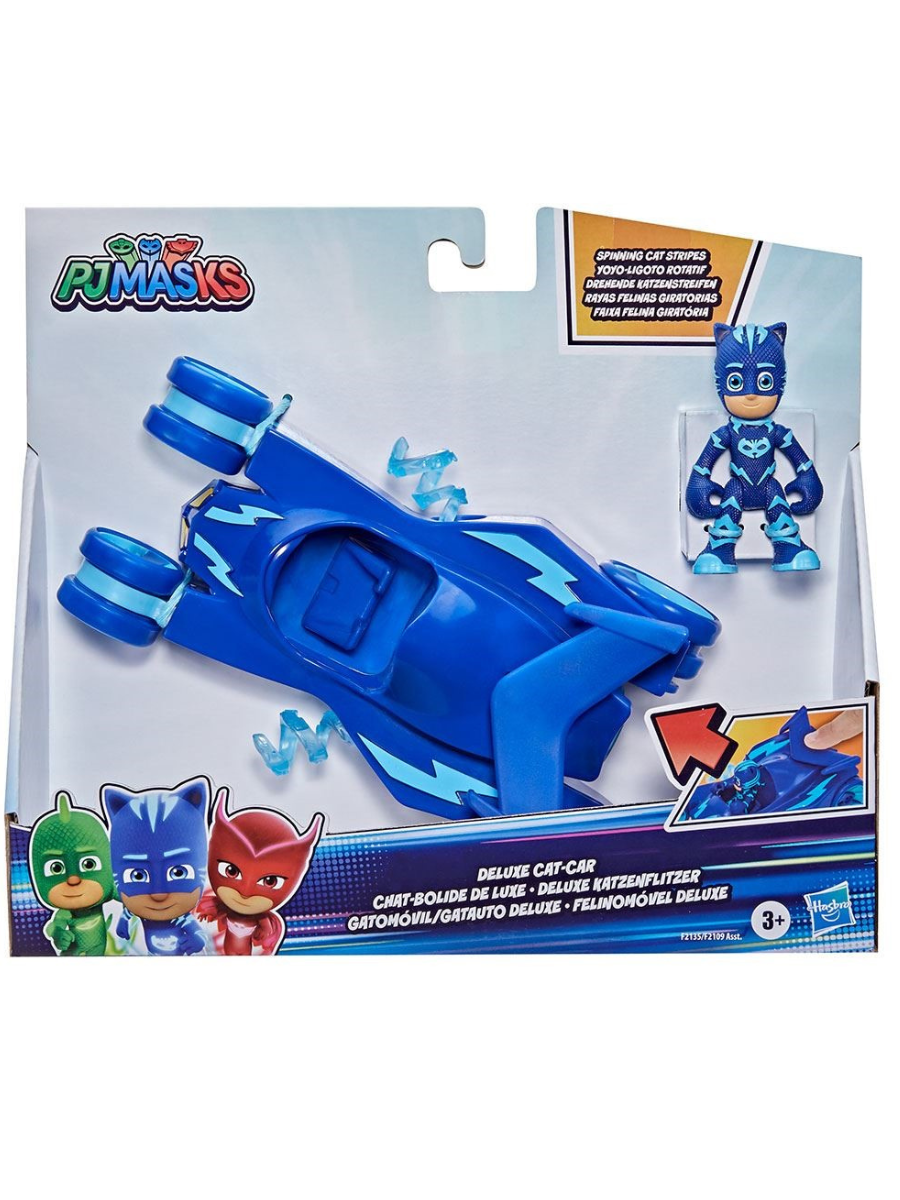 Набор с игровым транспортом PJ Masks Герои в масках Кэтмобиль Делюкс