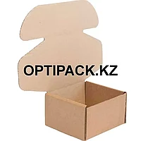 Коробка картонная самосборная с ушками 11.5x10.5x7.5 см