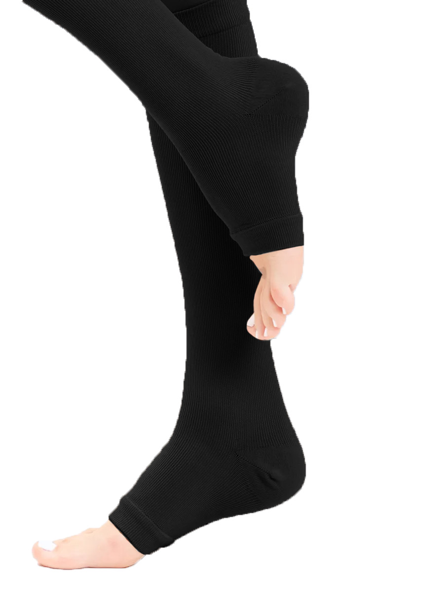 Компрессионные гольфы от варикоза Comfy Socks Black (S-M) GW-5201 - фото 1 - id-p112685335