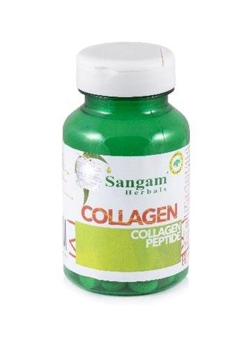 Коллаген морской Sangam Herbals, коллаген - Пептид, 60 таблеток по 750 мг