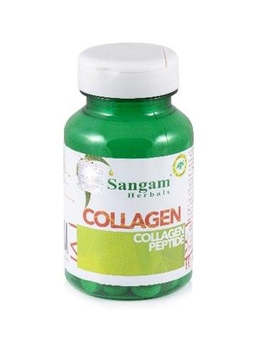 Коллаген морской Сангам Хербалс COLLAGEN, Sangam Herbals, (коллаген - Пептид, Сангам Хербалс), 60 таб.по 750мг