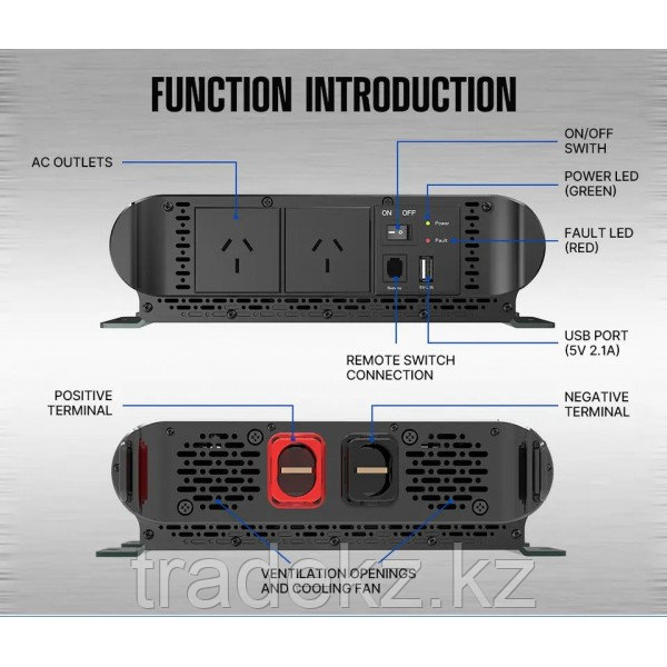 Инвертор ATEMPOWER AP2500INV - фото 4 - id-p112685602