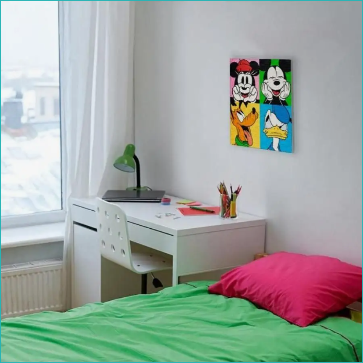 Картина по номерам "Микки Маус и друзья" (Disney) Поп-Арт 40х50 - фото 5 - id-p112685614