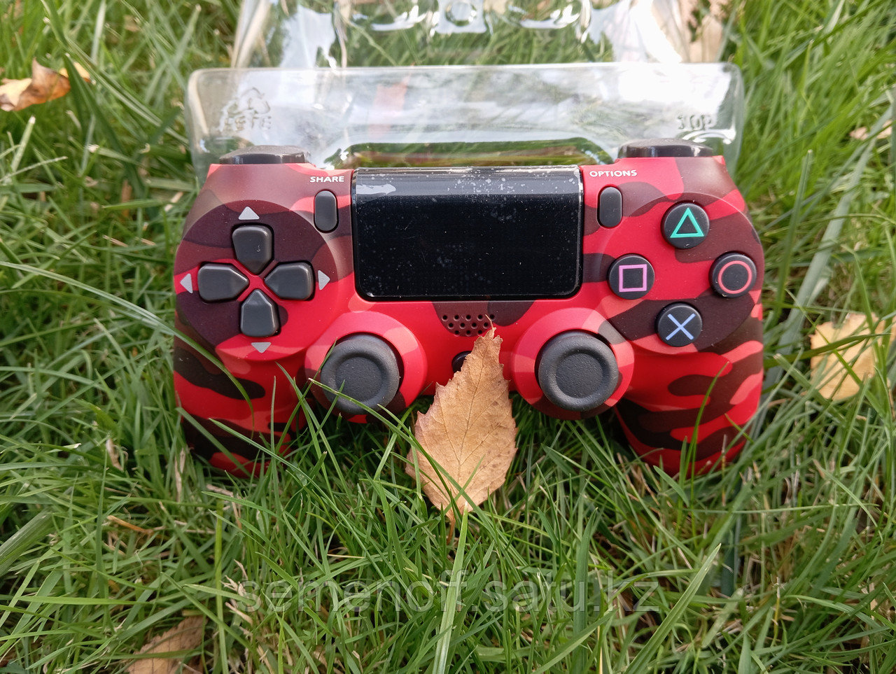 Джойстик Gamepad 4 красный камуфляж (red camouflage) - фото 1 - id-p110344652