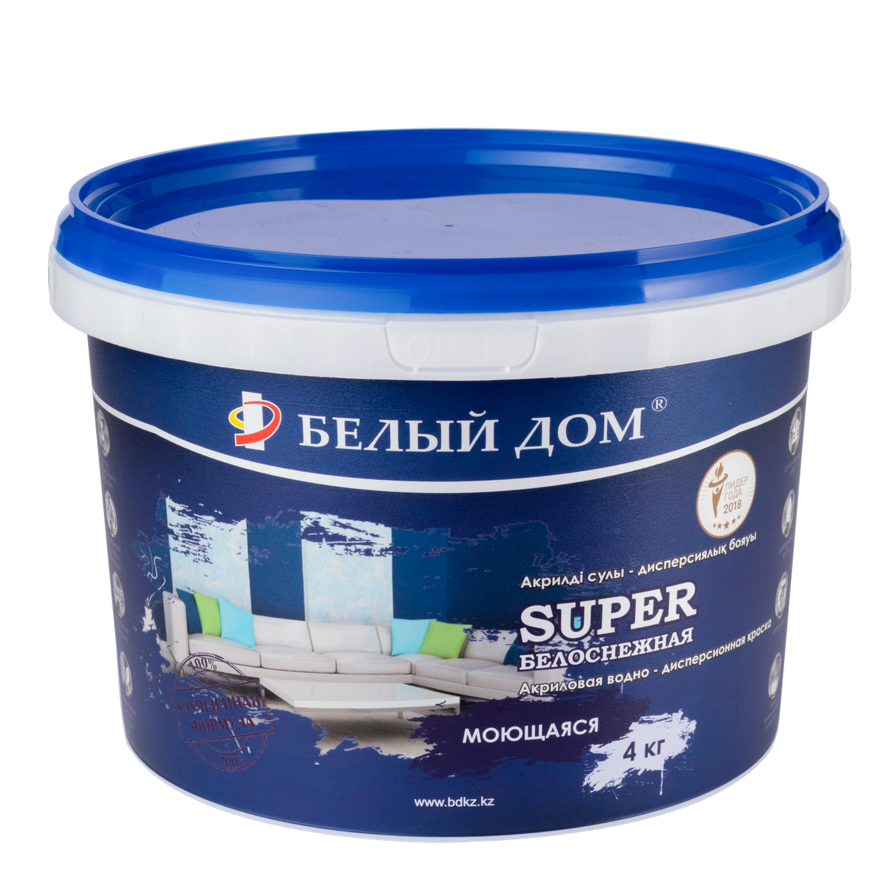 Краска водоэмульсионная акриловая SUPER: продажа, цена в Алматы ...