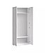 Шкаф МАКС, 2 двери, 75х38х233 см, белый, фото 3