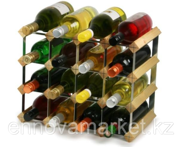 Стеллаж для вина и шампанского на 16 бутылок - фото 2 - id-p112690341