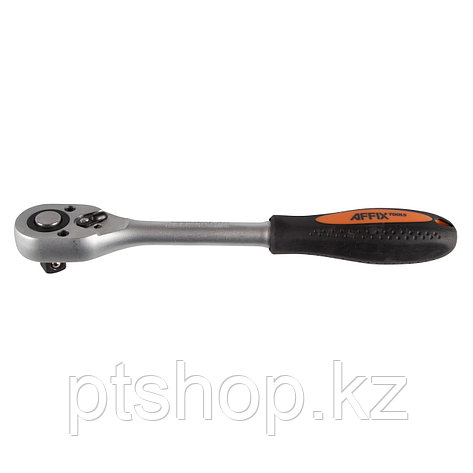 AFFIX Трещотка 1/2", 45 зубцов, флажковая с кнопкой AFFIX AF01041410, фото 1