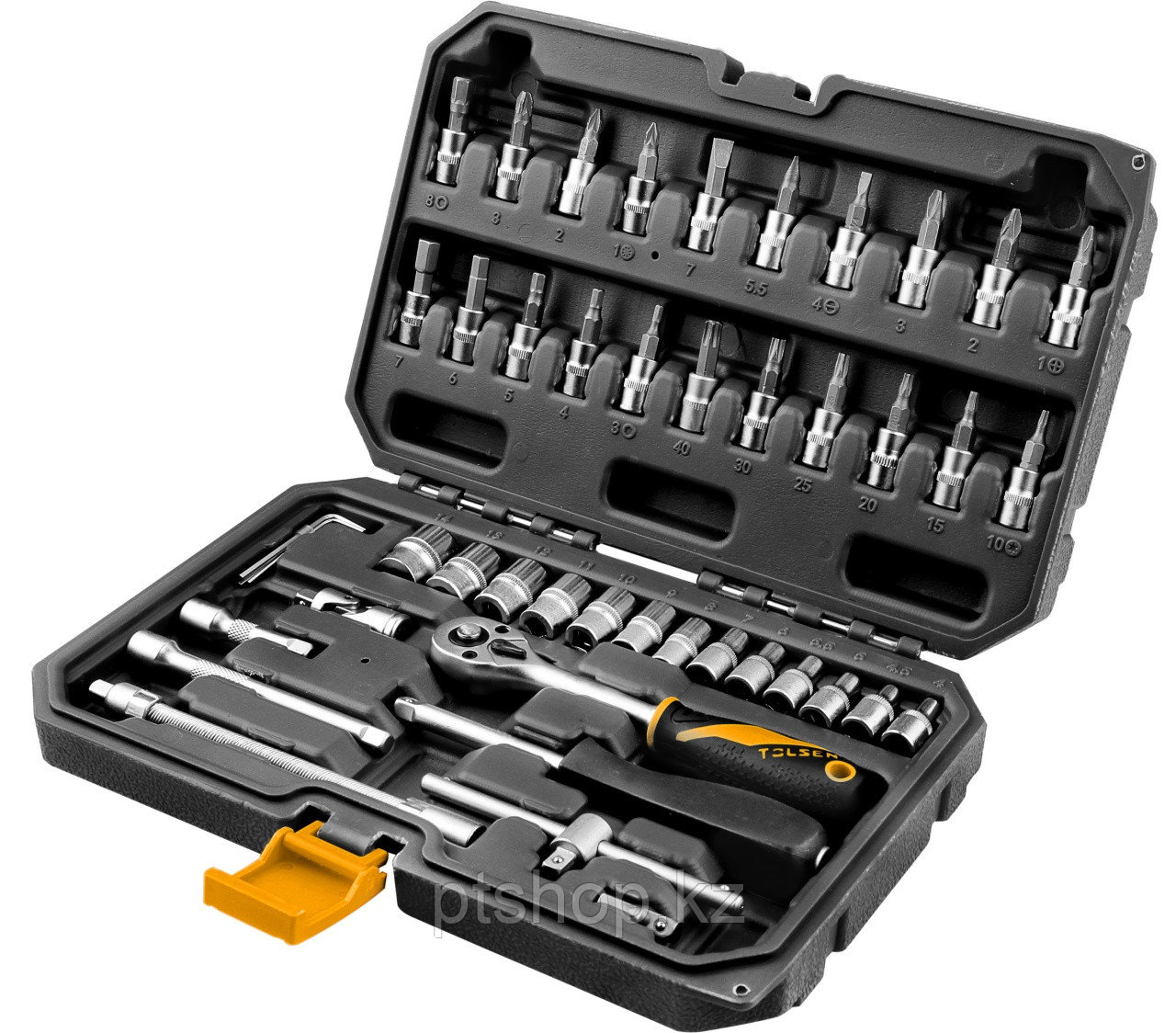 TOLSEN Набор инструментов универсальный, 46 предметов TOLSEN TT15138