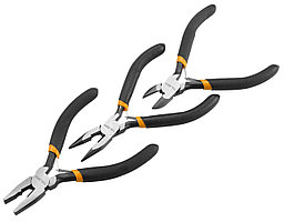 TOLSEN Набор пассатижей и бокорезы, мини, 3 предмета TOLSEN TT10038s