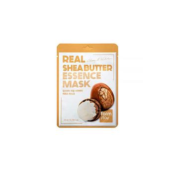 FarmStay набор тканевых масок для лица с маслом ши  Real Shea Butter Essence Mask  - 10 шт