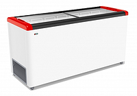 Морозильный ларь Gellar FG 600 C, красный