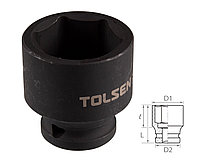 Головка торцевая ударная шестигранная 1/2" 30 мм TOLSEN TT18230