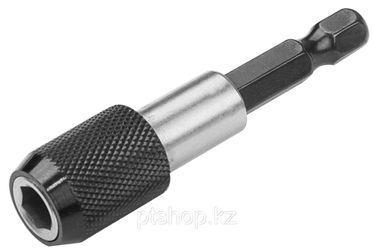 TOLSEN Держатель вставок (бит) 1/4", 60 мм, с фиксатором, для шуруповерта TOLSEN TT77863