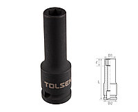 Головка торцевая ударная глубокая шестигранная 1/2" 11 мм TOLSEN TT18261