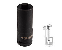 Головка торцевая ударная глубокая шестигранная 1/2" 20 мм TOLSEN TT18270