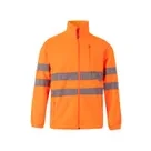 Мужская куртка HV флисовая оранжевый - фото 1 - id-p112693132
