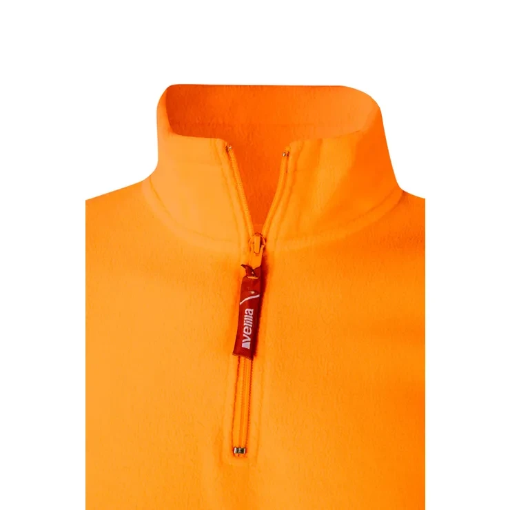 Мужская куртка HV флисовая оранжевый - фото 2 - id-p112693132