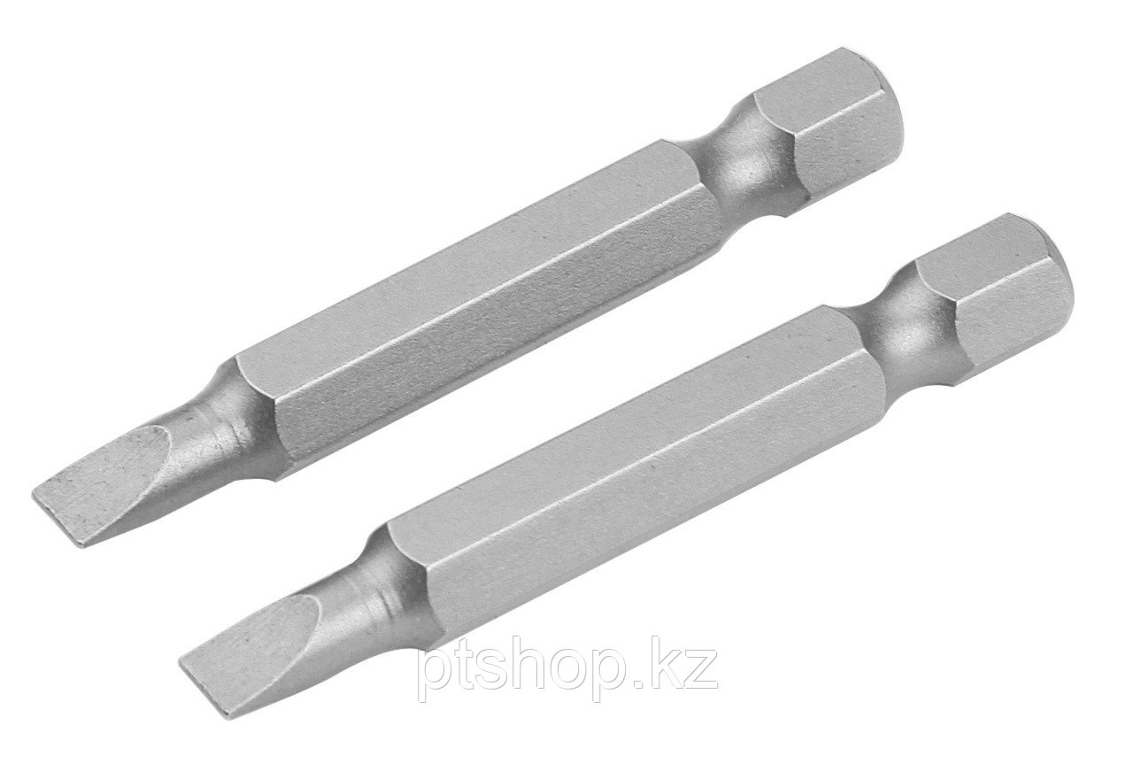 TOLSEN Набор вставок (бит) торцевых 1/4", Slotted, 4х0,5 мм, 50 мм, 2 предмета TOLSEN TT20302