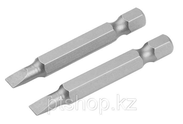 TOLSEN Набор вставок (бит) торцевых 1/4", Slotted, 4х0,5 мм, 50 мм, 2 предмета TOLSEN TT20302, фото 1