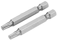 TOLSEN Набор вставок (бит) торцевых 1/4", Torx, T27, 50 мм, 2 предмета TOLSEN TT20325