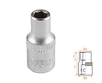 AFFIX Головка торцевая стандартная шестигранная 1/4", 05 мм AFFIX AF00020005