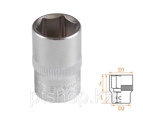 AFFIX Головка торцевая стандартная шестигранная 3/8", 13 мм AFFIX AF00030013, фото 1