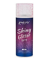 Спрей для волос и тела с блестками «Shiny Glitter Spray» (розовый), 120 мл