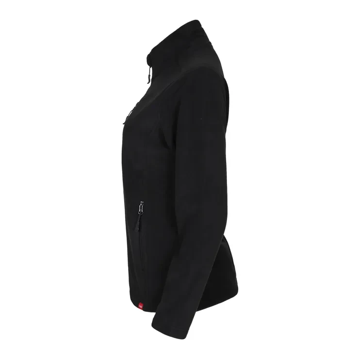 Женская куртка флисовая черный - фото 3 - id-p112694297