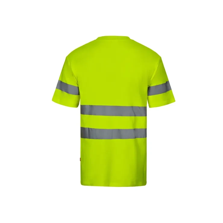 Мужская футболка HV хлопковая с короткими рукавами Желтый, XL - фото 2 - id-p112694499