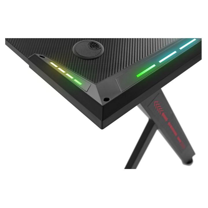 Компьютерный стол Defender Extreme RGB подвес кружки+гарнитуры - фото 3 - id-p112695500