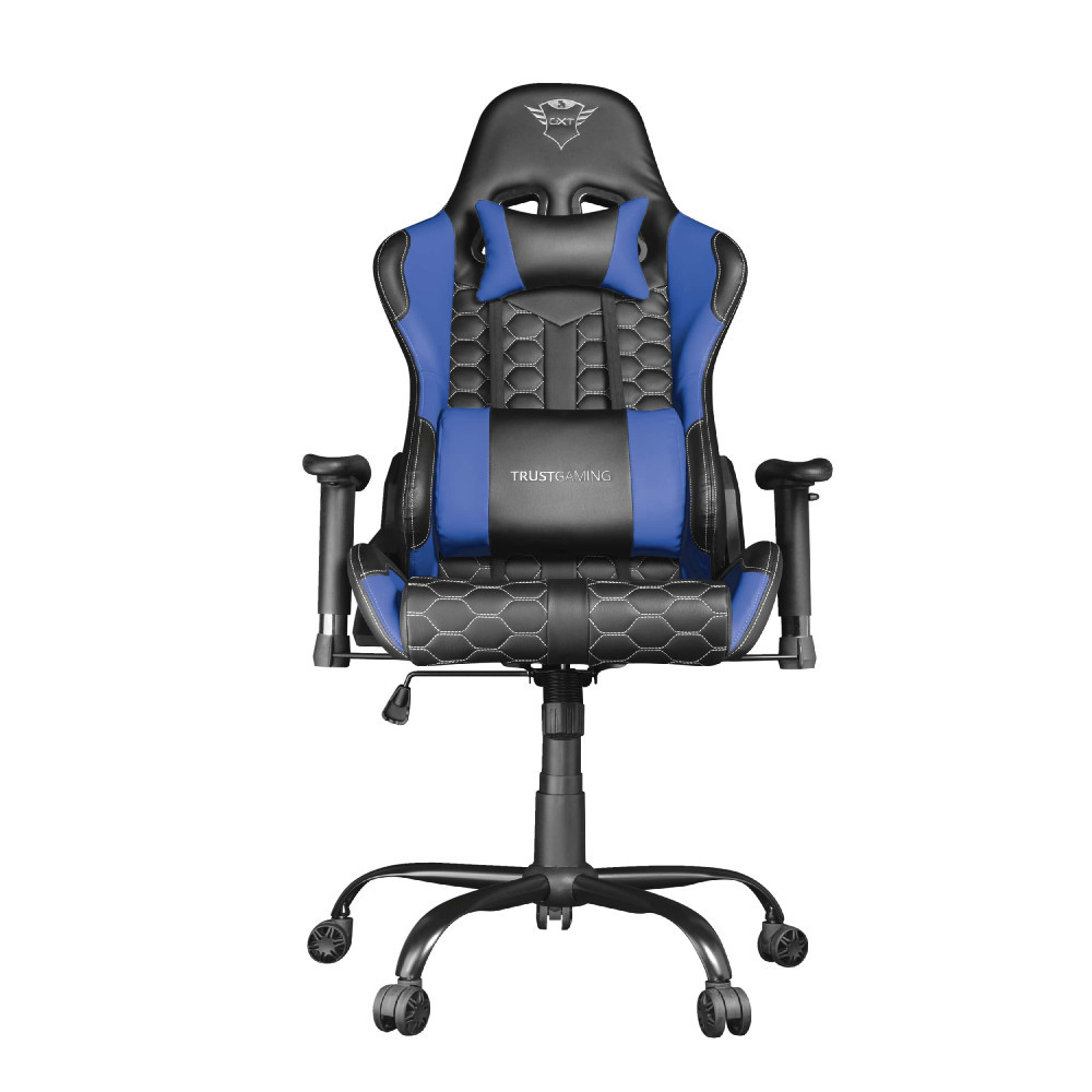 Игровое кресло Trust GXT 708B Resto синий - фото 2 - id-p112695771