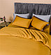 Комплект полуторного постельного белья, однотонное, из египетского хлопка. - фото 2 - id-p95525689