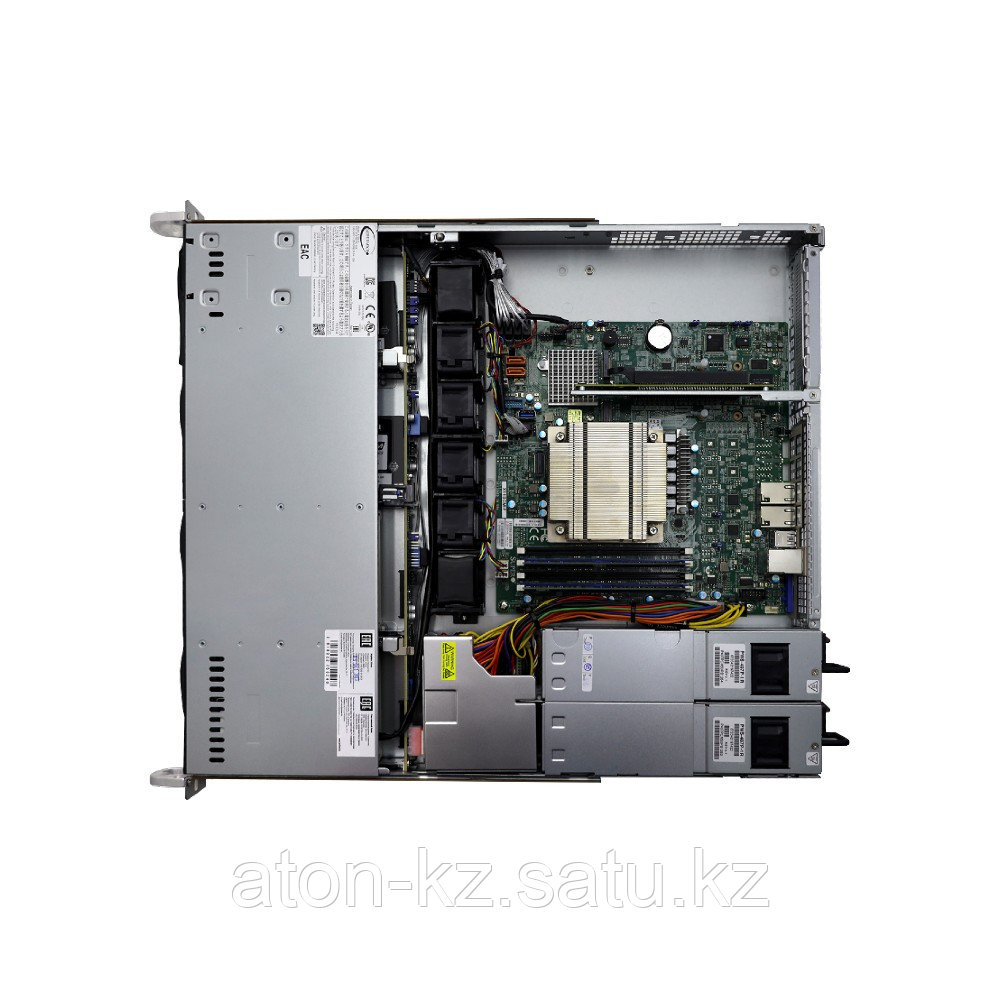 Сервер Supermicro SYS-5019C-MR, Xeon E-2226GE 6C/6T 3.4GHz/RAM 32GB/2*SSD 960 GB/400W 80+ Platinum