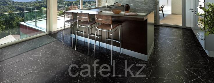 Керамогранит 120х60 Granite pietra black MR | Граните пьетра черный матовый, фото 3