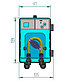 Перистальтический насос для дозирования флокулянта и альгицида Microdos MP2 Pool T 1.5-1, фото 7