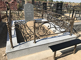 Мусульманская могила строительство на кладбище