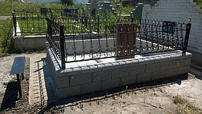 Благоустройство мусульманкой могилы, фото 3