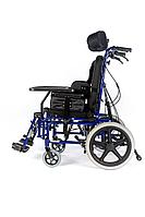 Кресло-коляска Tulpar T4 (синий)