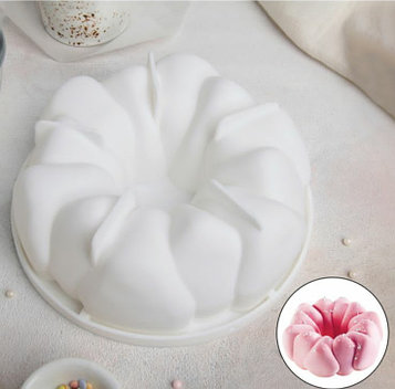 Форма силиконовая для муссовых десертов и выпечки Доляна «Гранатовый браслет»