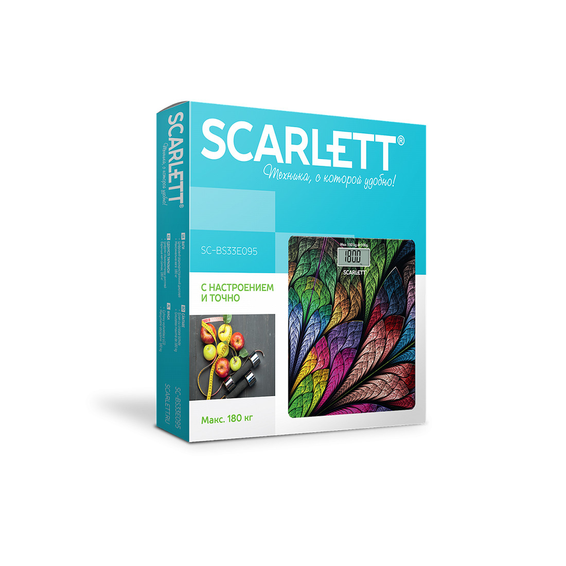 Напольные весы Scarlett SC-BS33E095 - фото 2 - id-p112711015