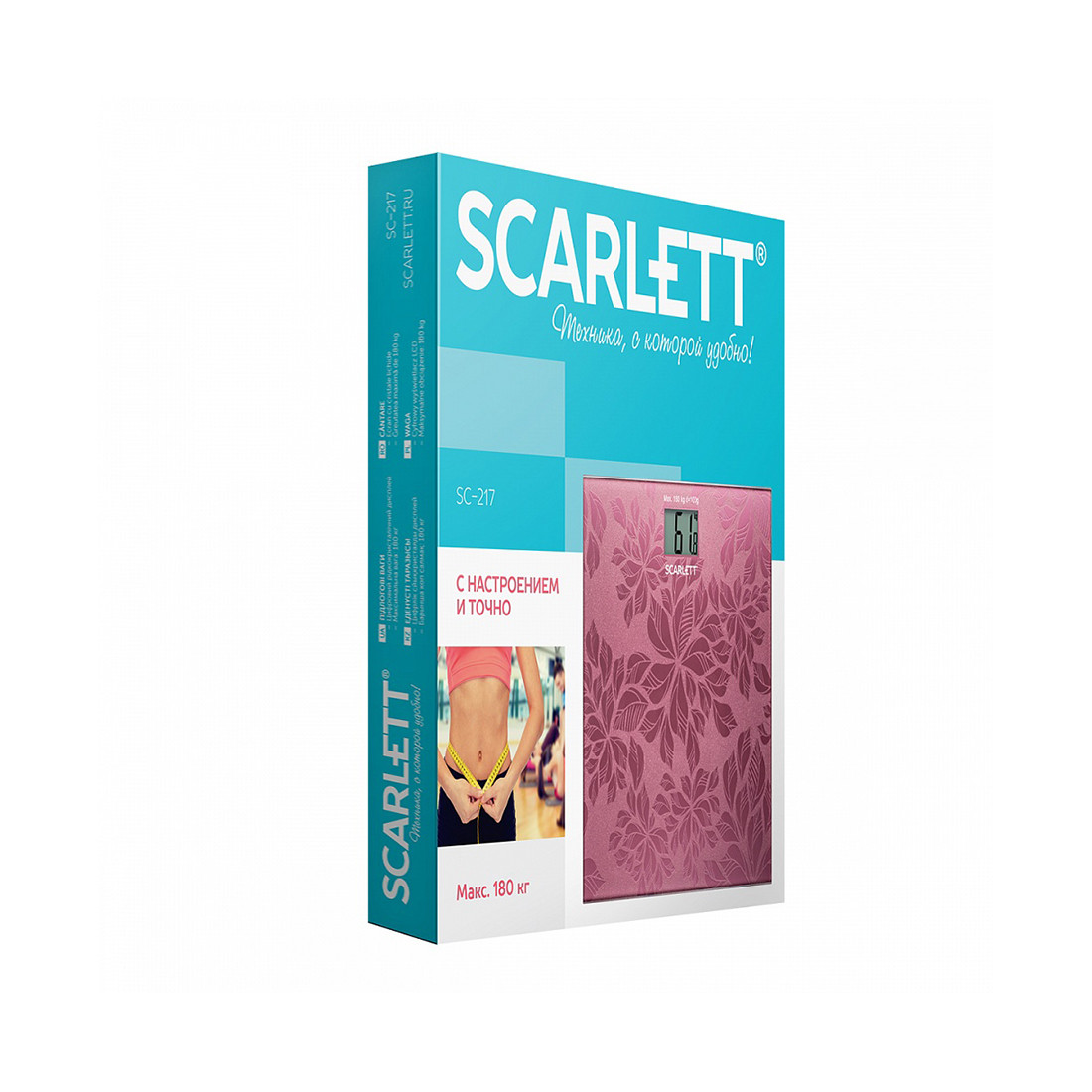 Напольные весы Scarlett SC-217 - фото 2 - id-p112711020
