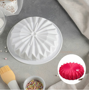 Форма силиконовая для муссовых десертов и выпечки Доляна «Оригами»