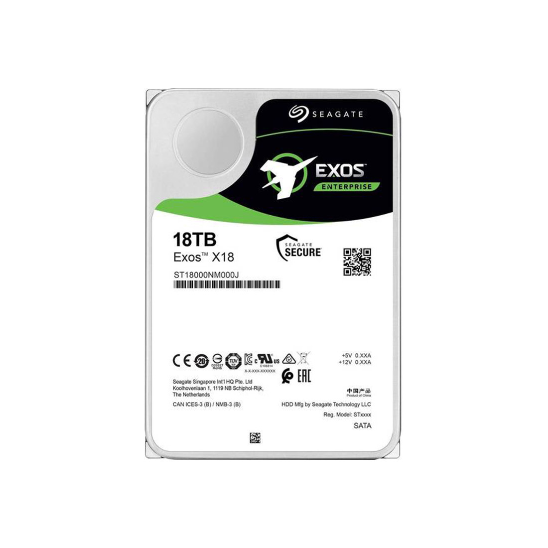 Жесткий диск Seagate Exos X20 ST20000NM007D 20TB SATA - фото 1 - id-p112712041