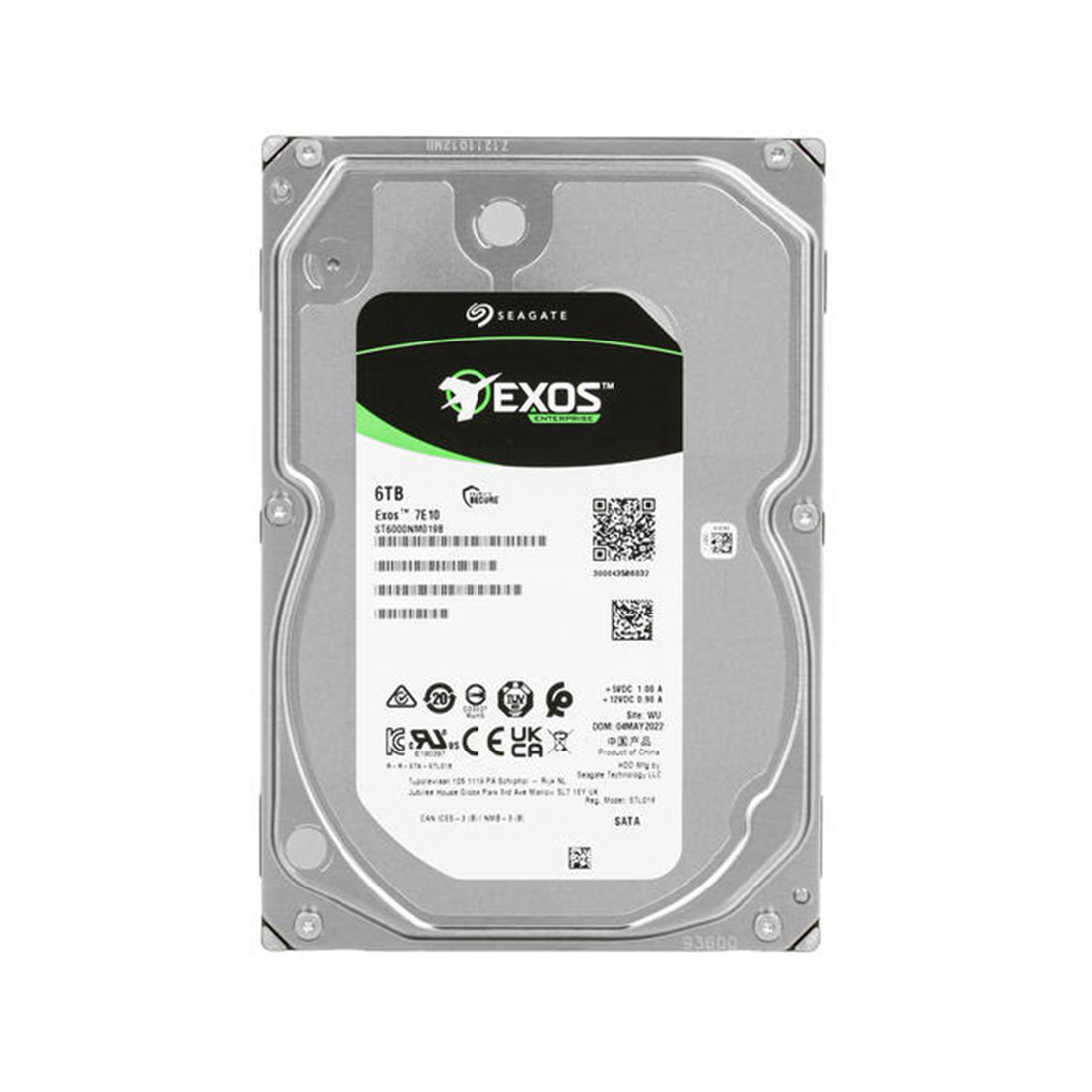 Жесткий диск Seagate Exos 7E10 ST6000NM019B 6TB SATA - фото 1 - id-p112712043