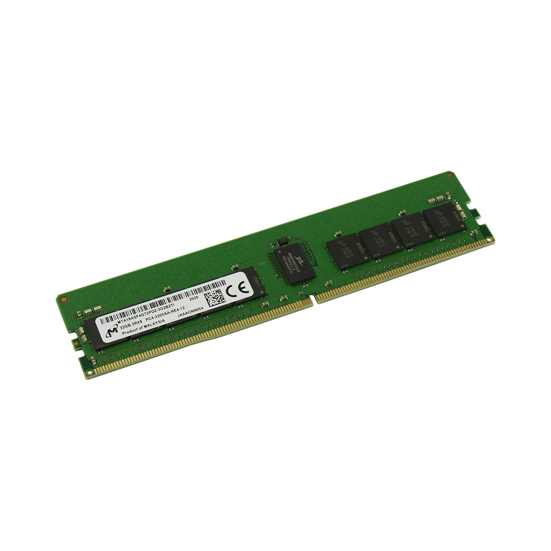 Модуль памяти Micron DDR4 ECC RDIMM 32GB 3200MHz MTA18ASF4G72PDZ-3G2 - фото 1 - id-p112713120