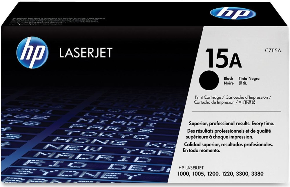 Картридж лазерный HP 15A (C7115A) черный - фото 1 - id-p112716814