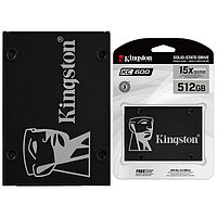 512 ГБ SSD диск Kingston KC600 (SKC600/512G) черный