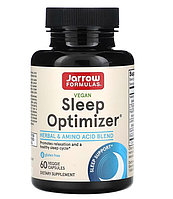 Jarrow Formulas, веганский оптимизатор сна, 60 растительных капсул