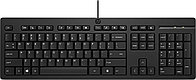 Клавиатура проводная HP 125 USB Wired Keyboard (266C9A6) черный
